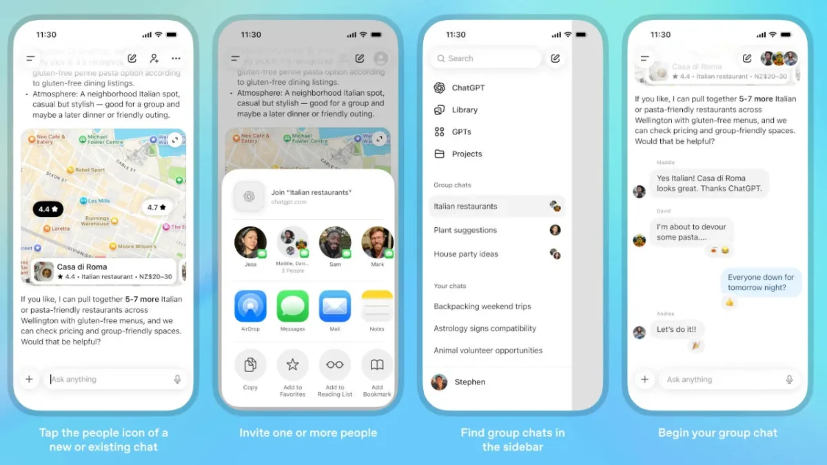 ChatGPT Chat de Grupo