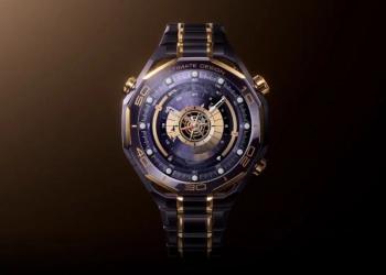 Huawei watch ultimate purple gold edition (2)