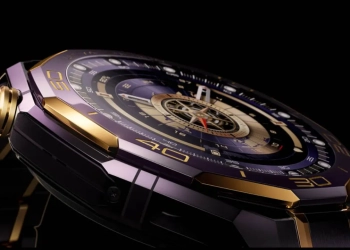Huawei watch ultimate purple gold edition