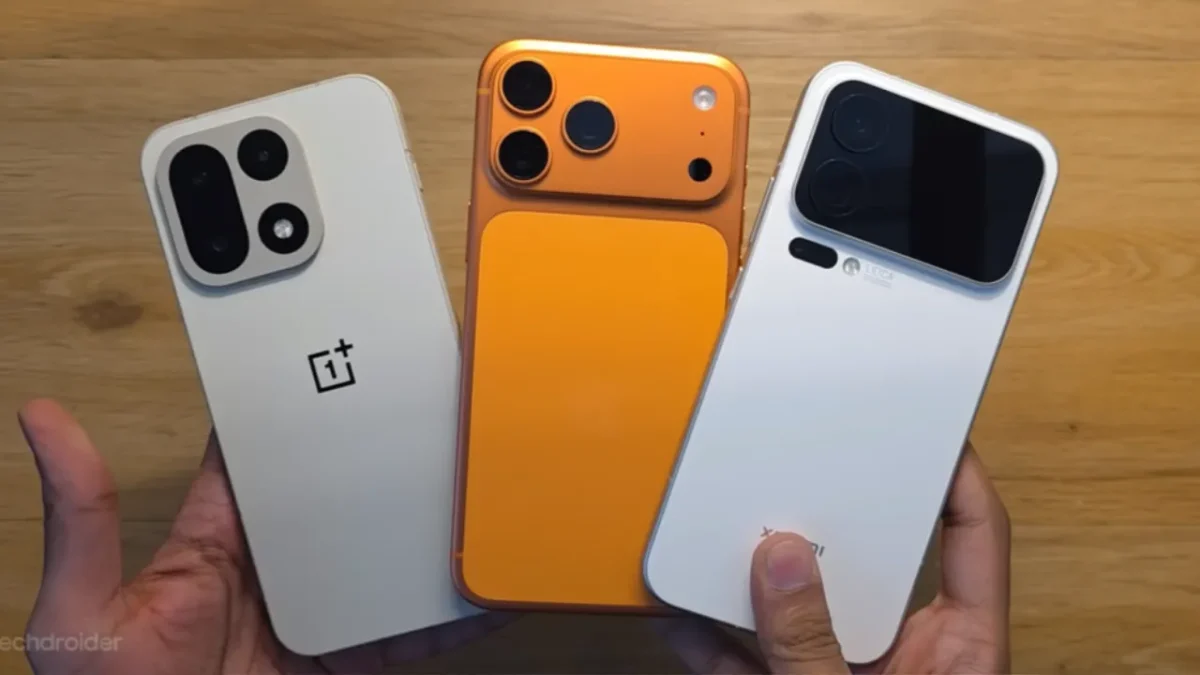 OnePlus 15 - iPhone 17 Pro Max - Xiaomi 17 Pro Max