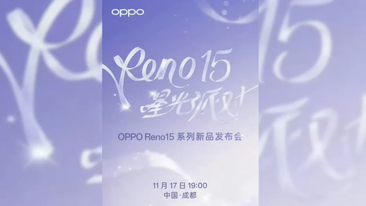 Oppo reno 15