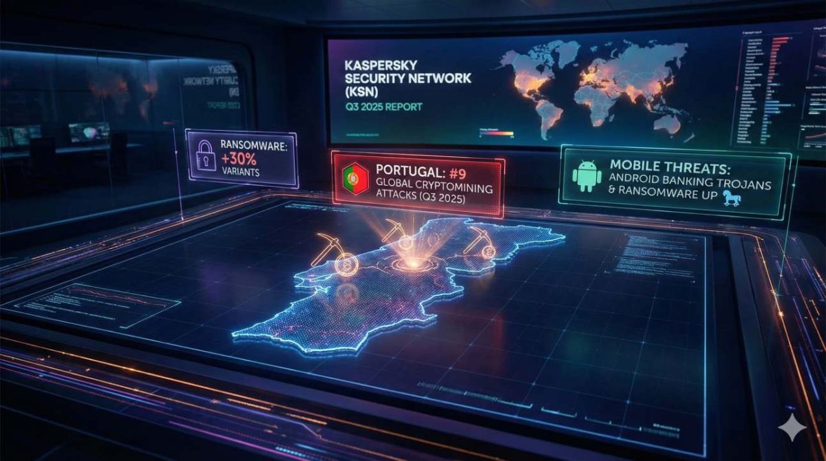 Portugal entra no Top 10 de ataques de criptomineradores