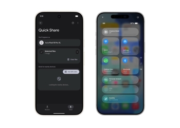 Google torna quick share compatível com airdrop