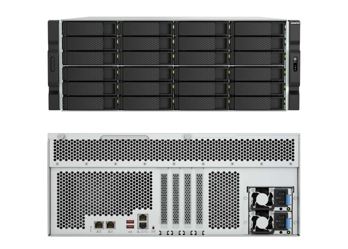 QNAP lança TS-h2477AXU-RP, um NAS empresarial de 24 baías