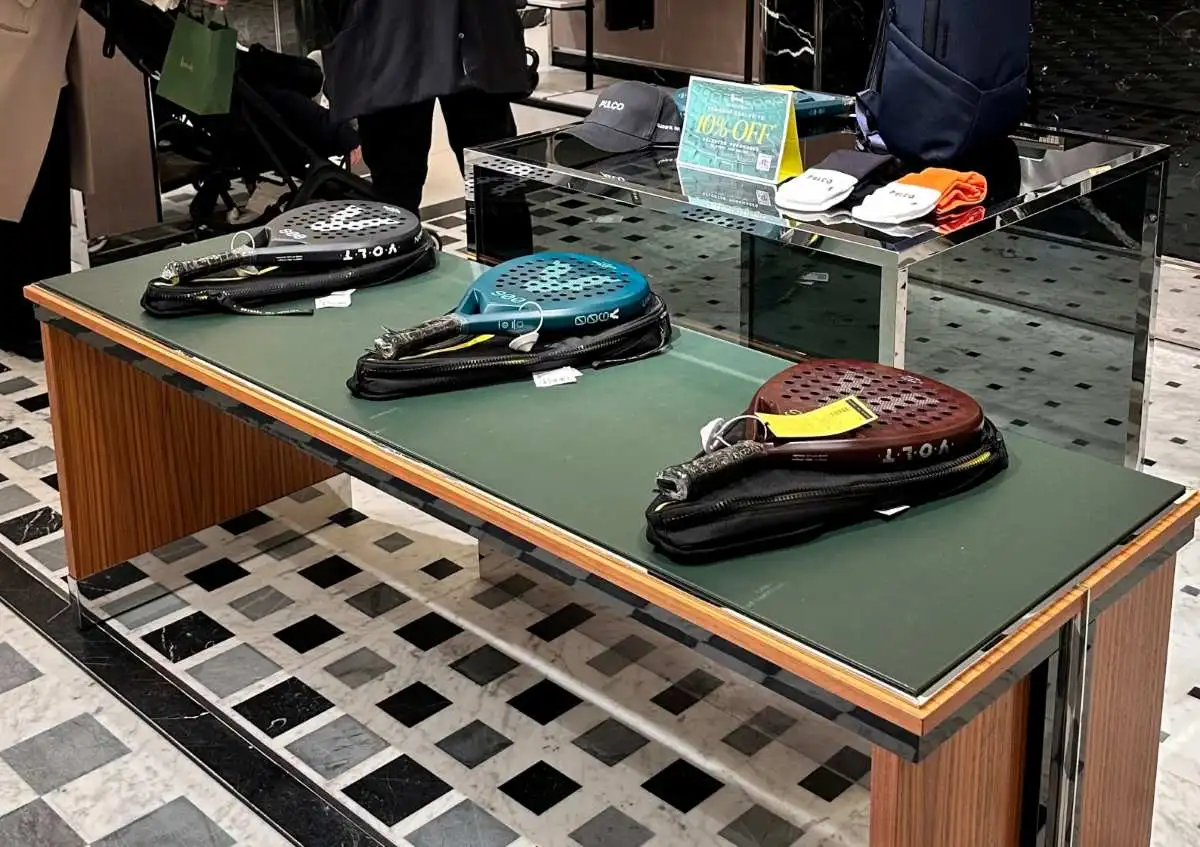 Volt Padel entra no Harrods