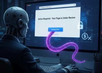 ataque de phishing simula dominio real do Facebook Campanha de phishing, Check Point Research, Check Point Software Technologies TecheNet Campanha de phishing usa domínio legítimo do facebook