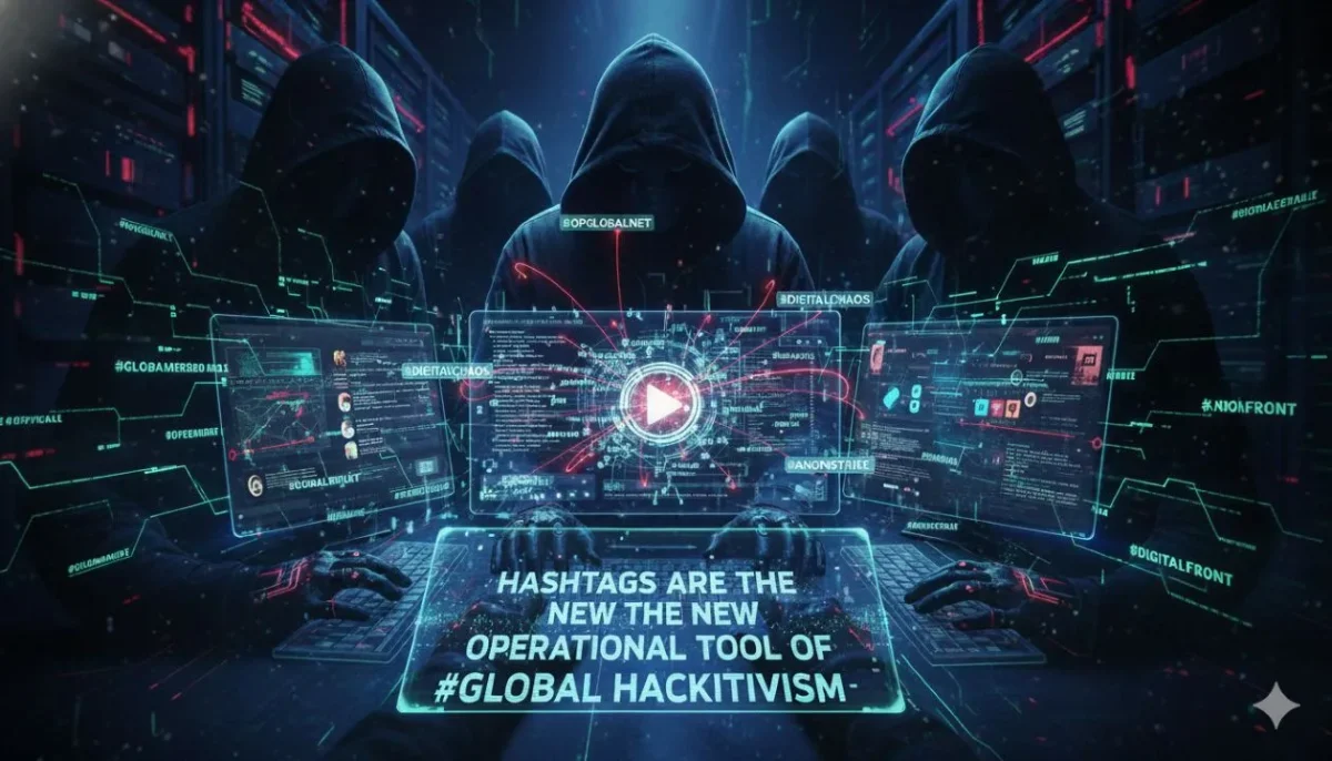 Hacktivismo usa hashtags para coordenar ataques