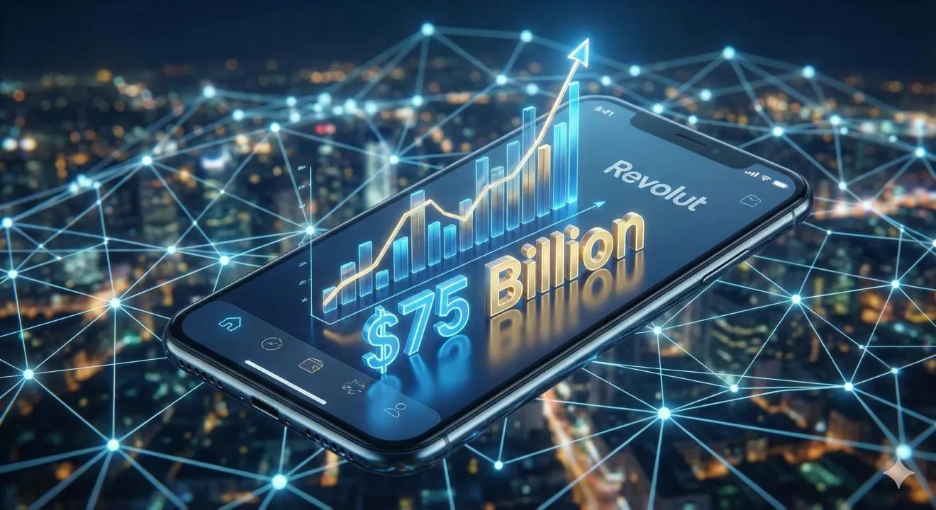 revolut avaliada 75 milhoes revolut TecheNet Revolut avaliada em 75 mil milhões de dólares