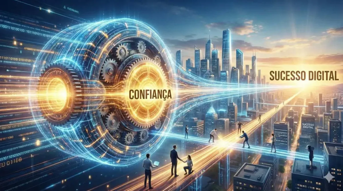 Impulsionando o futuro: por que a confiança é o motor inegociável do sucesso digital