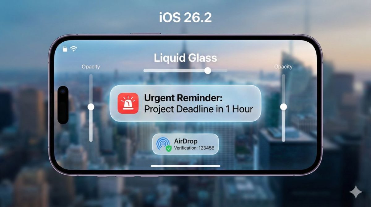 Apple iOS 26 2 TecheNet Apple lança ios 26. 2: conheça as 5 grandes novidades