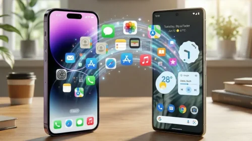 Google Apple Android iOS TecheNet Google apple - android ios