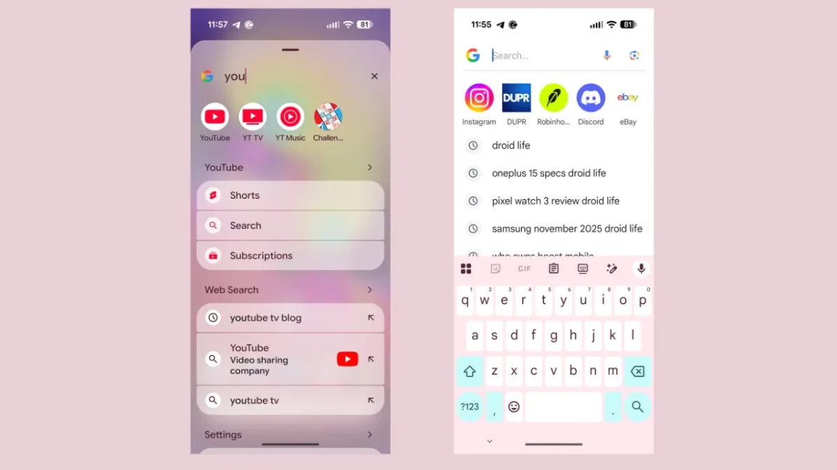 Google Pixel Launcher Pesquisa TecheNet Google pixel launcher pesquisa