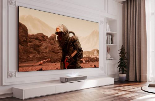 Laser TV 120L5HA hisense, Laser TV 120L5N TecheNet Hisense laser tv 120l5n com ecrã de 120 polegadas e áudio devialet