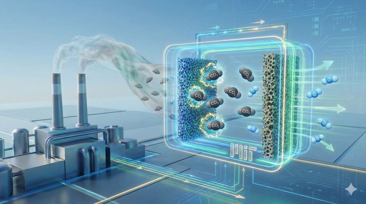 MIT captura de CO2 captura de CO2, MIT TecheNet Mit cria método de captura de co2 de baixo custo