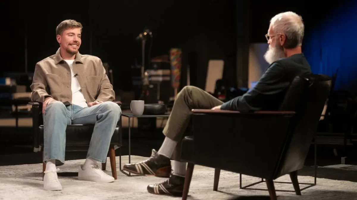 Mr Beast David Letterman TecheNet Mr beast david letterman