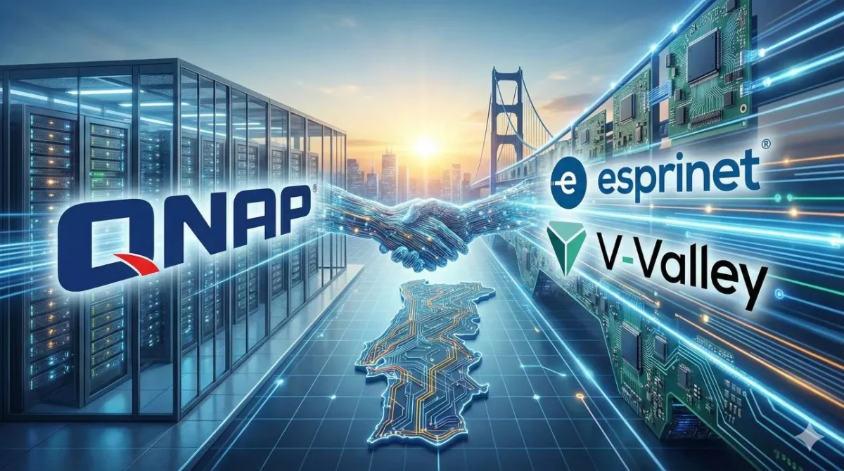 QNAP e V-Valley Portugal assinam acordo para o mercado Enterprise