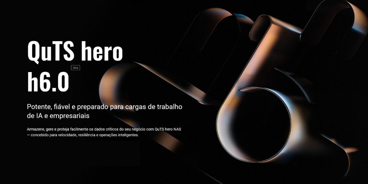 QNAP lança QuTS hero h6.0 Beta com foco em IA local e alta disponibilidade
