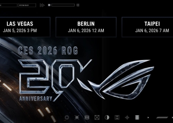 ROG CES 2026 Republic of Gamers, ROG CES 2026 - Dare to Innovate TecheNet Rog ces 2026 - dare to innovate celebra 20 anos de história