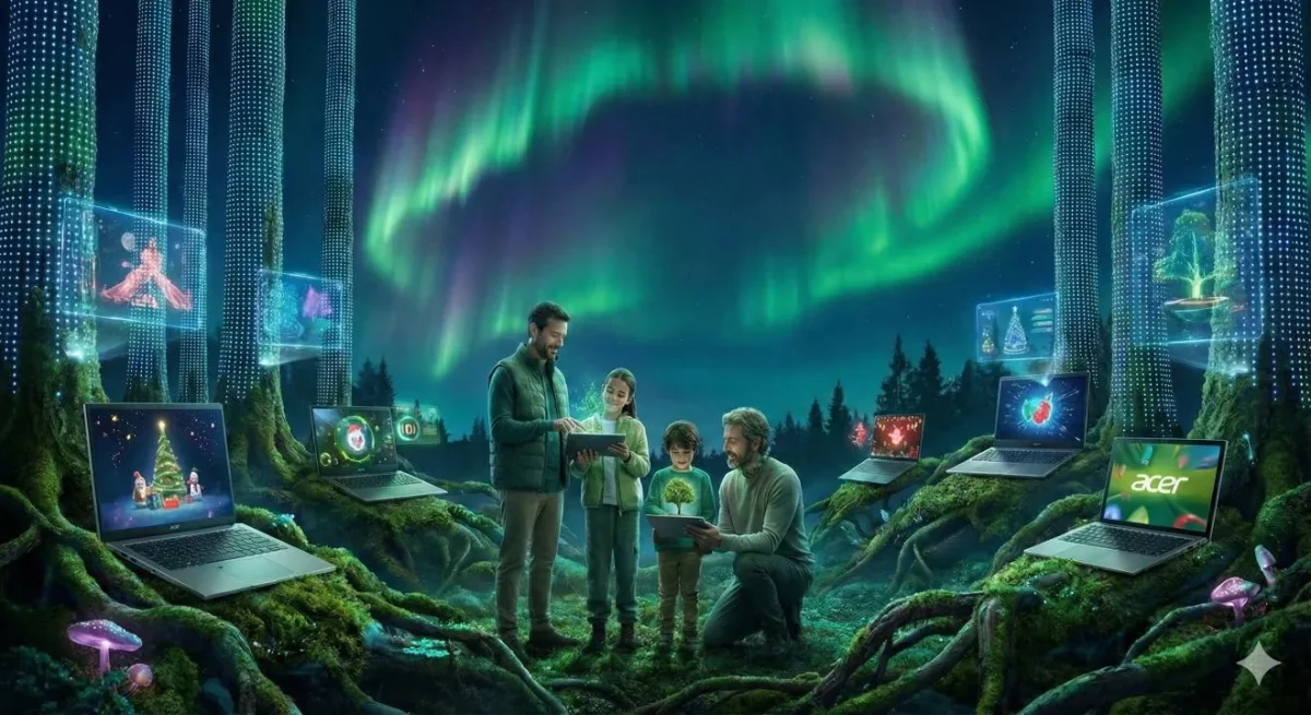 campanha de natal de 2025 da acer TecheNet Acer anuncia a sua campanha de natal de 2025 para portugal