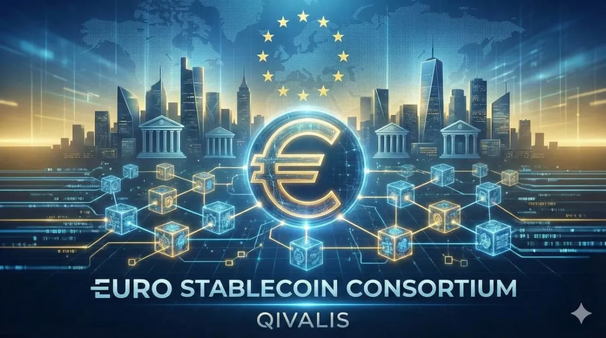 10 bancos europeus criam qivalis para lançar stablecoin indexada ao euro
