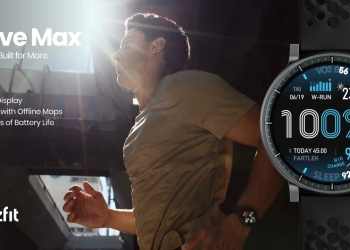 Amazfit active max: ecrã de 3000 nits e autonomia para 25 dias