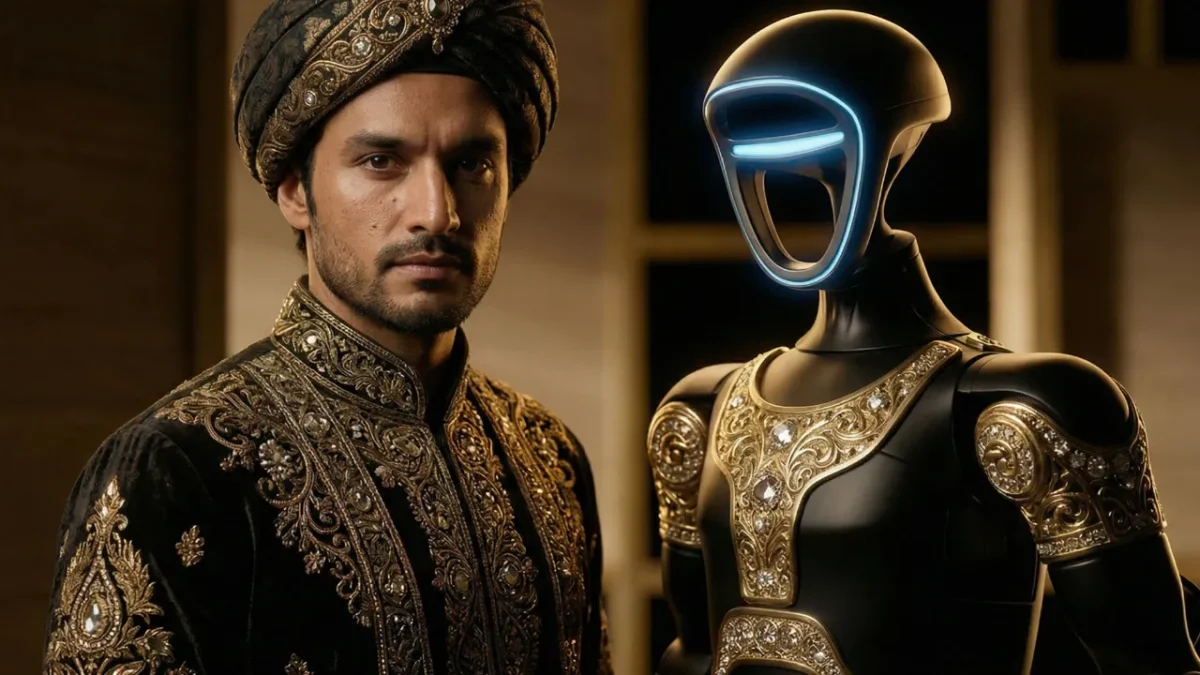 Caviar luxury humanoid robot