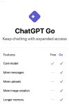Chatgpt go: a nova subscrição de 8 euros da openai
