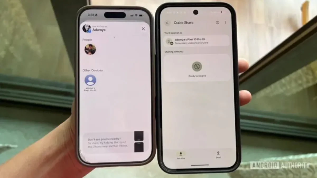 Google pixel 9 airdrop
