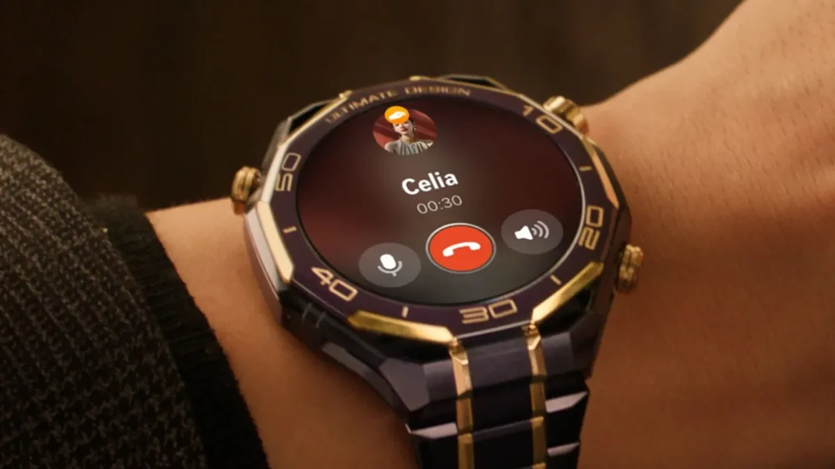 Huawei watch ultimate royal gold