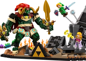 Lego zelda: ocarina of time ganha set oficial "a batalha final"