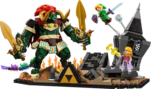 LEGO The Legend of Zelda Ocarina of Time A Batalha Final 77093 TecheNet Lego zelda: ocarina of time ganha set oficial "a batalha final"