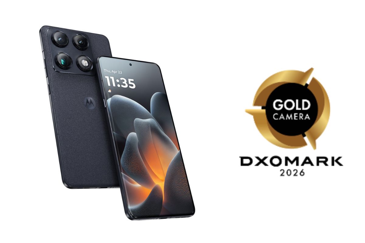 Motorola signature distinguido com o gold label camera da dxomark