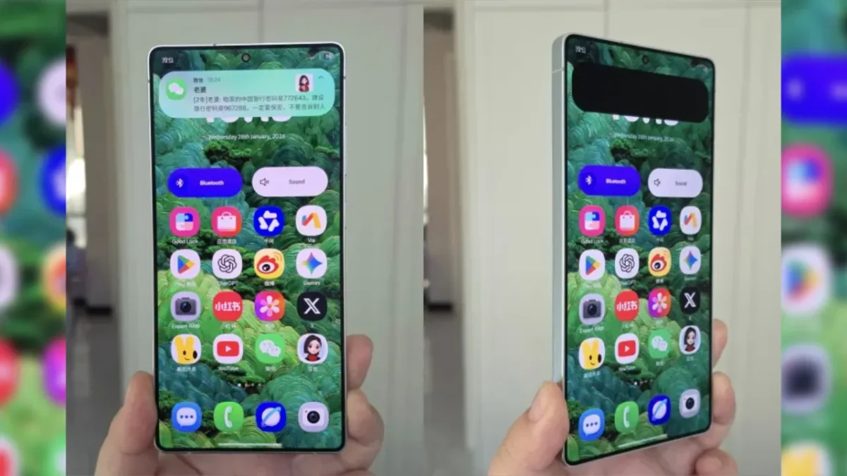 Samsung galaxy s26 ecrã