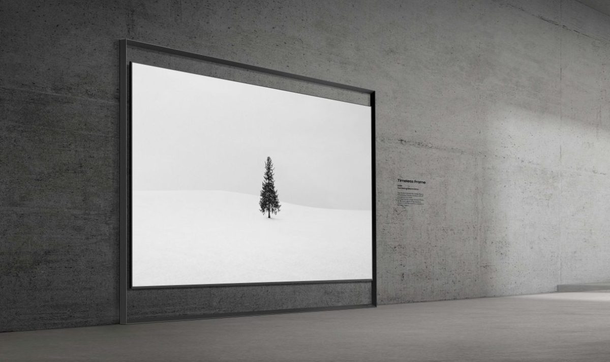 Samsung revela a primeira micro rgb tv de 130 polegadas do mundo