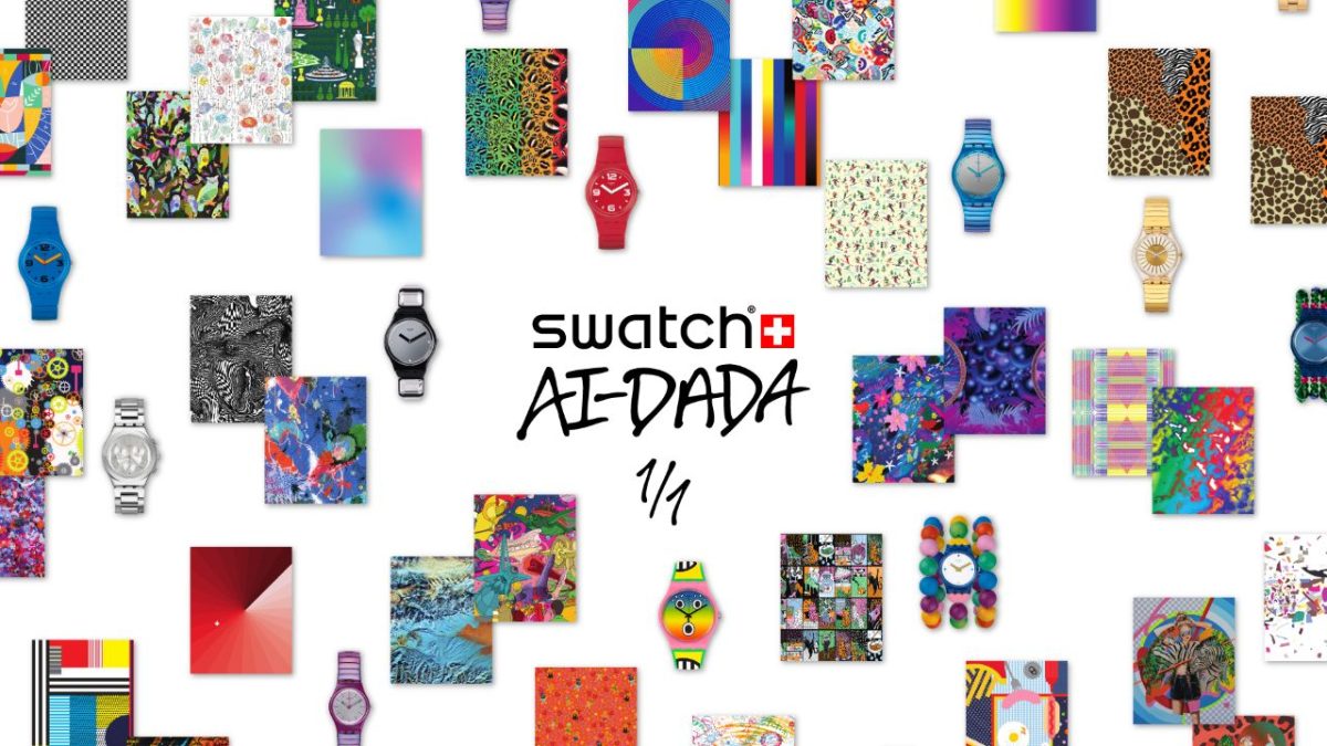 Ai-dada: swatch lança ferramenta de ia para criar relógios únicos