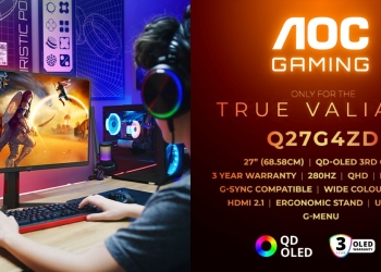 Aoc gaming q27g4zd: monitor qd-oled de 280 hz por 479€