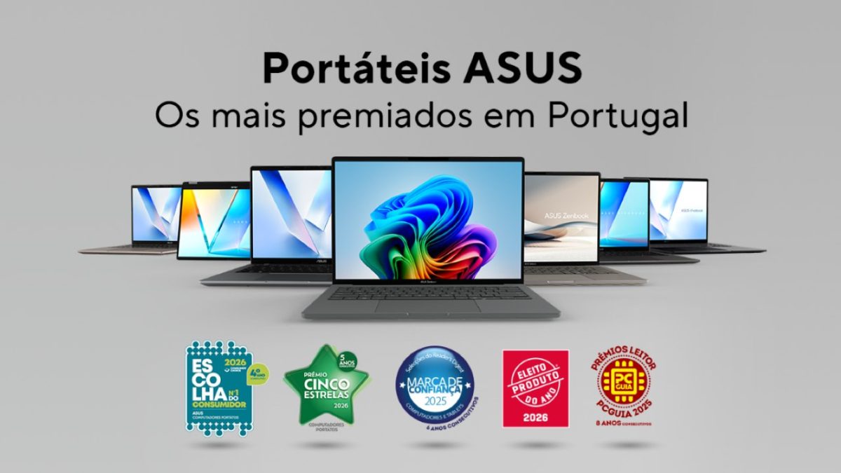 Portugueses elegem asus como escolha do consumidor 2026