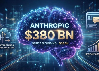 Anthropic atinge avaliação de 380 mil milhões de dólares