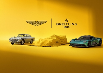 Breitling e aston martin: uma aliança global para a fórmula 1