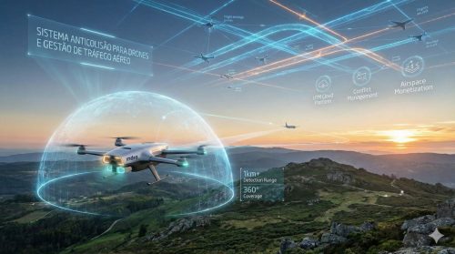 Indra drones Indra, Indra testa com sucesso novo sistema anticolisão para drones TecheNet Indra testa com sucesso novo sistema anticolisão para drones