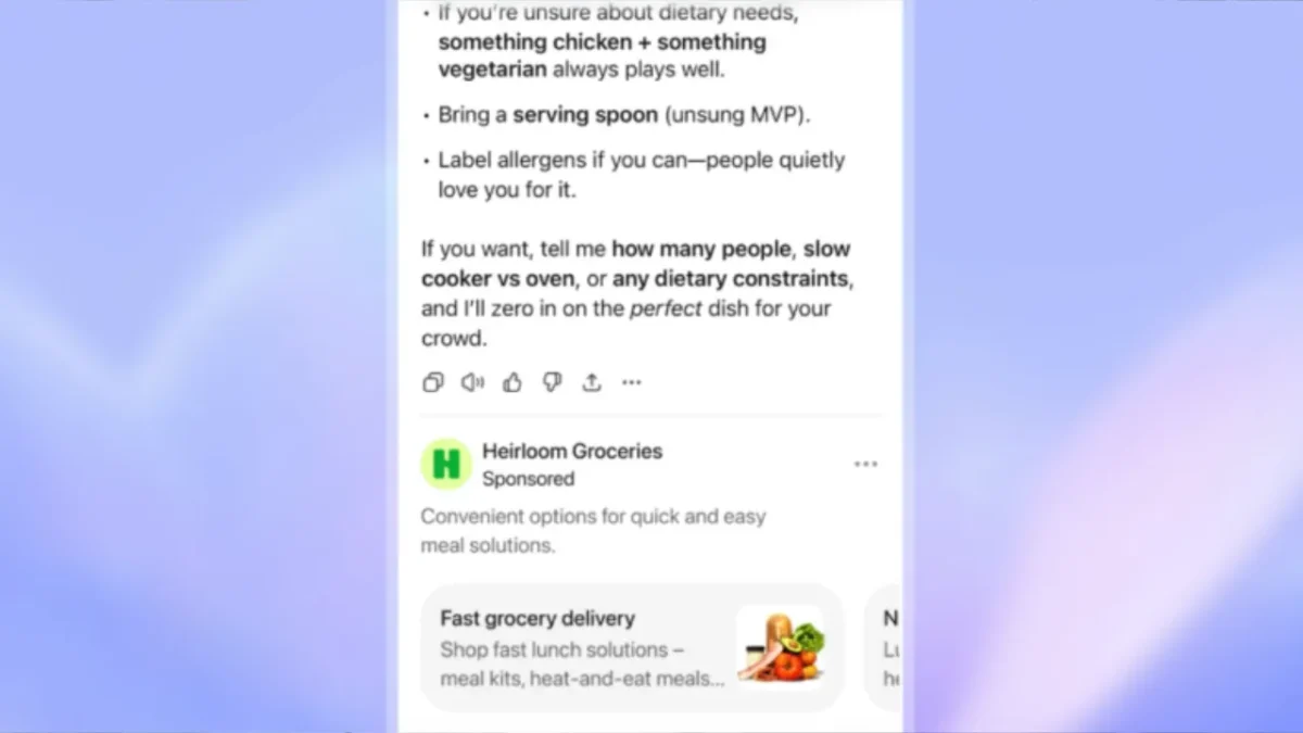 Openai chatgpt anúncios