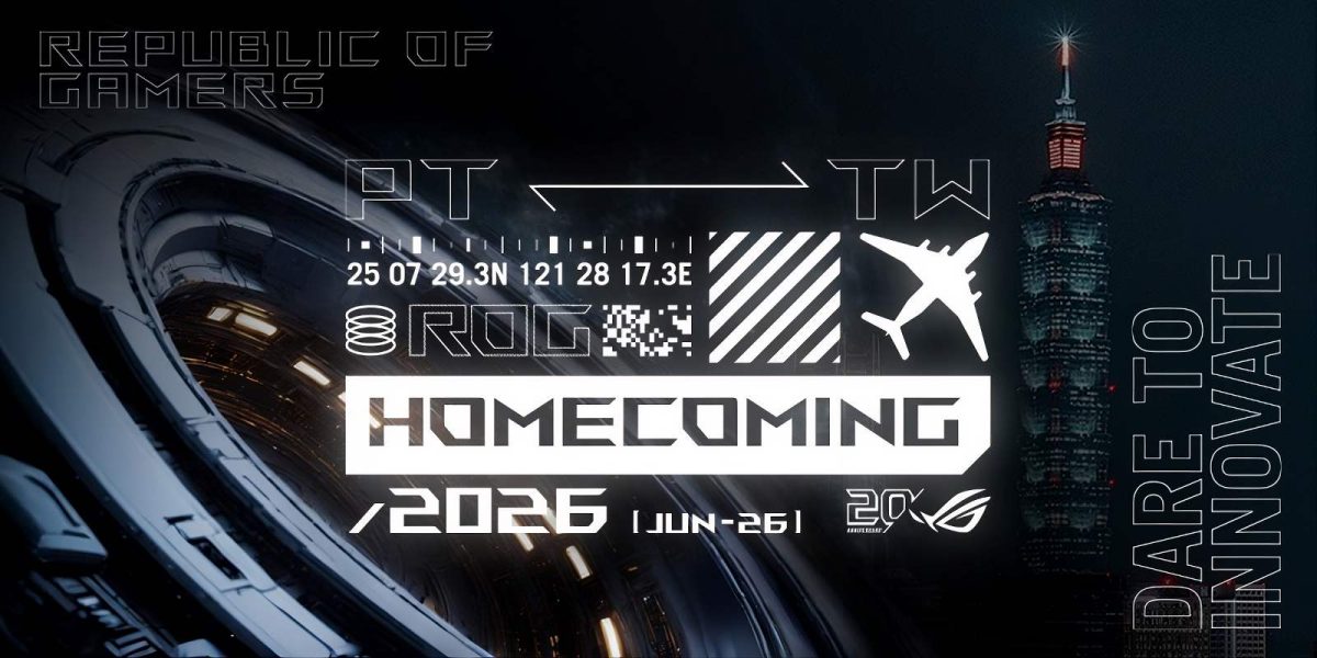 ROG Passatempo Homecoming Asus, passatempo ROG, ROG TecheNet Rog celebra 20 anos e leva dois fãs portugueses a taipei