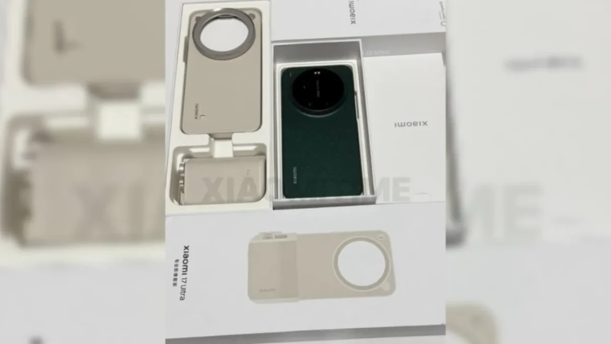Xiaomi 17 ultra caixa
