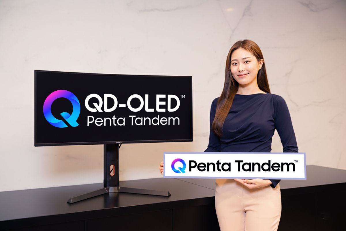 Qd-oled penta tandem: a nova marca premium da samsung display