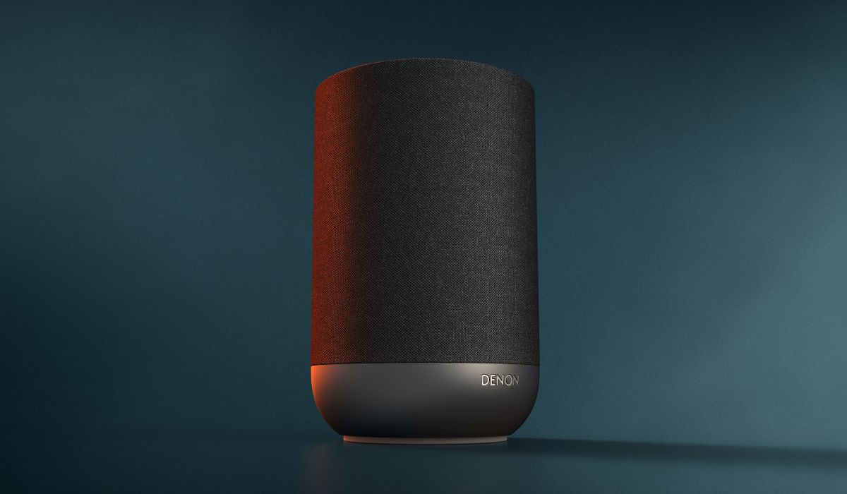 Denon dh 200 black beauty shots 04 colunas sem fios multiroom, denon, denon home 200, denon home 400, denon home 600