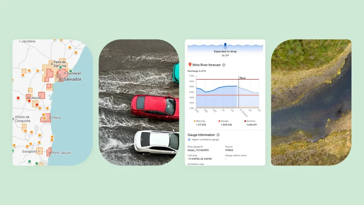 FloodHub desastres naturais, Flood Hub, Google Research, Groundsource, inundações uirbanas repentinas TecheNet Groundsource: o gemini na previsão de desastres naturais