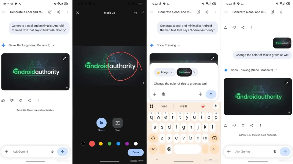 Google gemini editar fotos