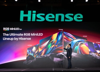 Hisense define o padrão da tecnologia rgb-miniled e lança nova gama em 2026
