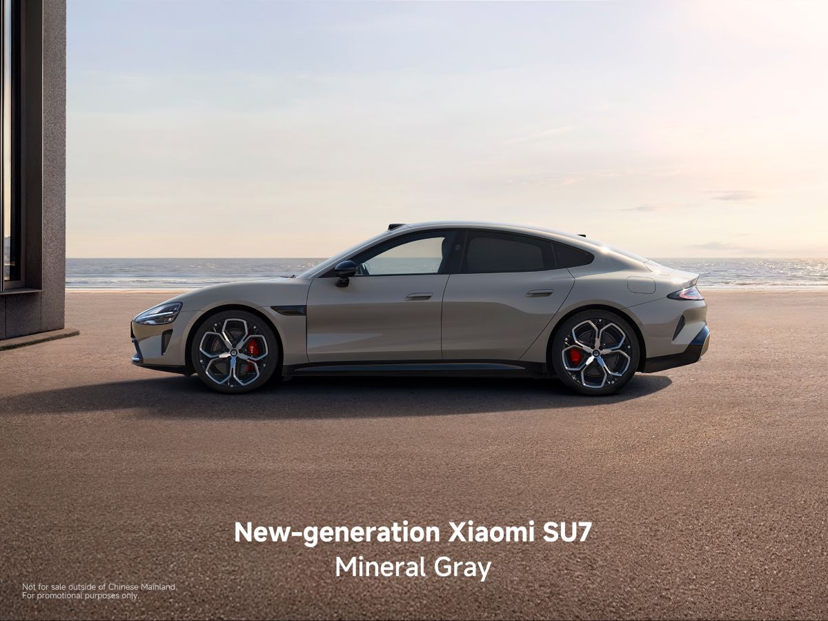 New generation Xiaomi SU7 05 Mineral Gray Xiaomi SU7 TecheNet New generation xiaomi su7 05 mineral gray xiaomi su7