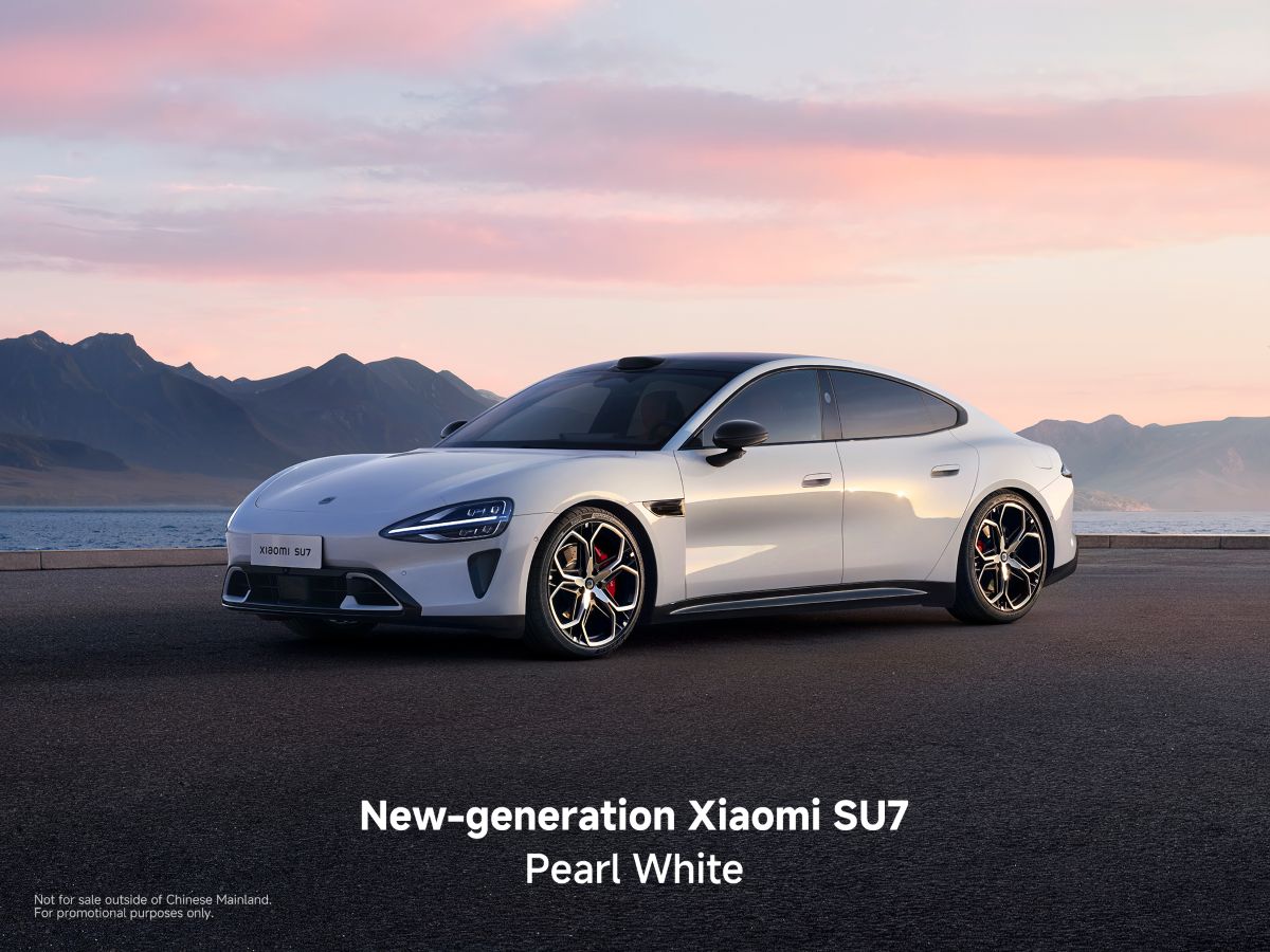 New generation Xiaomi SU7 06 Pearl White Xiaomi SU7 TecheNet New generation xiaomi su7 06 pearl white xiaomi su7